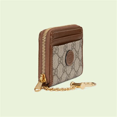 gucci change purse keychain|gucci keychain wallet.